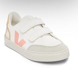 KID VEJA V-IO SNEAKER Black & White low top sneakers size 1 kids